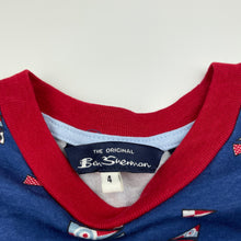 Load image into Gallery viewer, Boys Ben Sherman, lightweight cotton t-shirt / top, GUC, size 4,  
