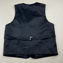 Load image into Gallery viewer, Boys navy, formal vest / wasitcoat, EUC, size 8,  