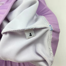 Load image into Gallery viewer, Girls purple, swim top, flamingo, FUC, size 4,  