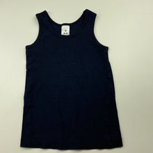 Load image into Gallery viewer, Boys Target, navy cotton singlet top, GUC, size 3-4,  