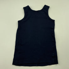 Load image into Gallery viewer, Boys Target, navy cotton singlet top, GUC, size 3-4,  