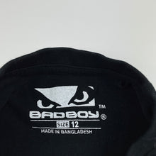 Load image into Gallery viewer, Boys Bad Boy, black cotton tank top, skateboard, EUC, size 12,  