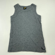 Load image into Gallery viewer, Boys Tilt, grey cotton singlet top, GUC, size 10,  