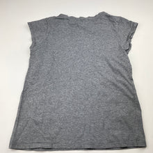 Load image into Gallery viewer, Girls Target, grey cotton t-shirt / top, sequins, GUC, size 9,  