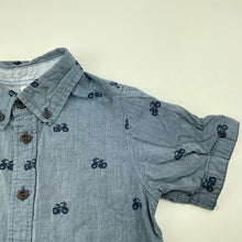Load image into Gallery viewer, Boys Target, lightweight cotton short sleeve shirt, FUC, size 4,  