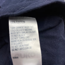 Load image into Gallery viewer, Girls Anko, navy cotton long sleeve t-shirt / top, EUC, size 9,  