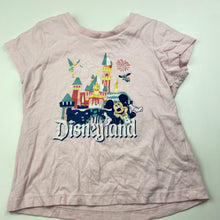 Load image into Gallery viewer, Girls Disneyland, cotton t-shirt / top, GUC, size 3,  
