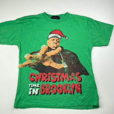 Boys Cotton On, The Notorious BIG cotton Christmas top, GUC, size 7,  