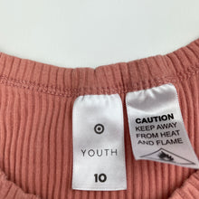 Load image into Gallery viewer, Girls Target, ribbed singlet top, FUC, size 10,  