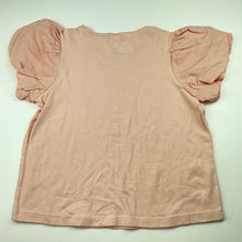 Load image into Gallery viewer, Girls Target, pink cotton puff sleeve top, EUC, size 8,  