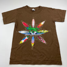 Load image into Gallery viewer, Boys AL Style, cotton t-shirt / top, surfboards, armpit to armpit: 35cm, GUC, size 6-7,  