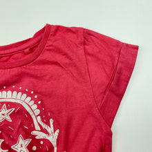 Load image into Gallery viewer, Girls Cotton On, cotton t-shirt / top, seahorse, GUC, size 6,  