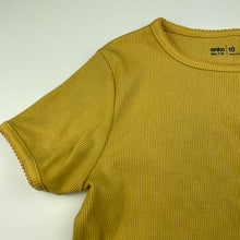 Load image into Gallery viewer, Girls Anko, ribbed stretchy t-shirt / top, EUC, size 10,  