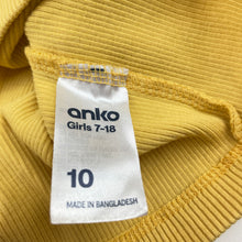 Load image into Gallery viewer, Girls Anko, ribbed stretchy t-shirt / top, EUC, size 10,  