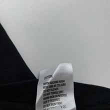Load image into Gallery viewer, Girls Miss Understood, black cotton long t-shirt / top, L: 61cm at front, EUC, size 16,  