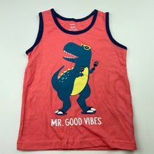 Load image into Gallery viewer, Boys Carters, colourful singlet top, dinosaur, EUC, size 3,  