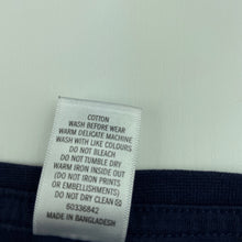 Load image into Gallery viewer, Boys Target, navy cotton t-shirt / top, EUC, size 16,  