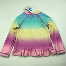 Load image into Gallery viewer, Girls Anko, UPF 50+ long sleeve rashie / swim top, NEW, size 2,  