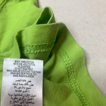 Load image into Gallery viewer, Boys Mothercare, green cotton t-shirt / top, dad, EUC, size 0,  