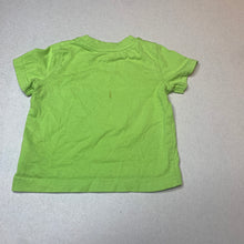 Load image into Gallery viewer, Boys Mothercare, green cotton t-shirt / top, dad, EUC, size 0,  