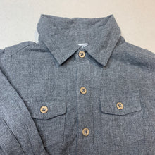 Load image into Gallery viewer, Boys Anko, grey cotton long sleeve shirt, EUC, size 0,  