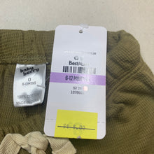 Load image into Gallery viewer, Boys Baby Berry, khaki waffle cotton shorts, elasticated, NEW, size 0,  