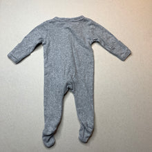 Load image into Gallery viewer, Girls Baby Berry, pointelle cotton zip coverall / romper, EUC, size 0000,  