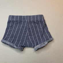 Load image into Gallery viewer, Boys Anko, striped cotton shorts, elasticated, GUC, size 00,  