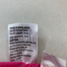 Load image into Gallery viewer, Girls Neon, cotton pyjama shorts, elasticated, EUC, size 1,  