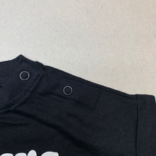 Load image into Gallery viewer, Girls Favourites, black Aus cotton t-shirt / top, EUC, size 000,  