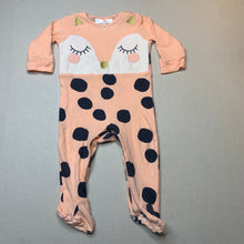 Load image into Gallery viewer, Girls Tiny Little Wonders, soft cotton coverall / romper, FUC, size 00,  