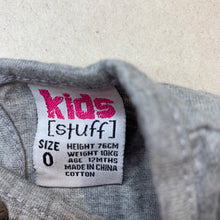 Load image into Gallery viewer, Girls Kids Stuff, floral cotton casual dress, GUC, size 0, L: 35cm