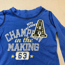 Load image into Gallery viewer, Boys Tiny Little Wonders, cotton long sleeve top, GUC, size 0,  