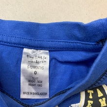 Load image into Gallery viewer, Boys Tiny Little Wonders, cotton long sleeve top, GUC, size 0,  