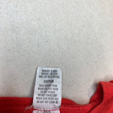 Load image into Gallery viewer, Boys Bonds, red cotton t-shirt / top, GUC, size 00,  