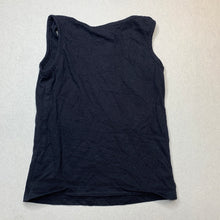Load image into Gallery viewer, unisex Target, black organic cotton singlet top, EUC, size 3,  