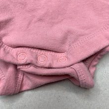 Load image into Gallery viewer, Girls Dymples, pink stretchy singletsuit romper, FUC, size 000,  