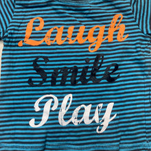 Load image into Gallery viewer, Boys Tiny Little Wonders, striped cotton t-shirt / top, GUC, size 00,  