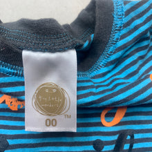 Load image into Gallery viewer, Boys Tiny Little Wonders, striped cotton t-shirt / top, GUC, size 00,  