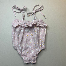 Load image into Gallery viewer, Girls Little Miss Amberly, floral cotton summer romper, EUC, size 00,  