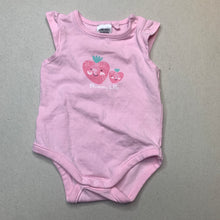 Load image into Gallery viewer, Girls Target, pink cotton bodysuit / romper, EUC, size 000,  