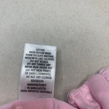 Load image into Gallery viewer, Girls Target, pink cotton bodysuit / romper, EUC, size 000,  