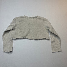Load image into Gallery viewer, Girls Target, metallic gold lightweight bolero cardigan, EUC, size 1,  
