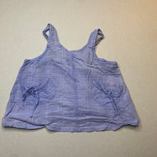 Load image into Gallery viewer, Girls Pumpkin Patch, vintage lightweight cotton top, discolouration, FUC, size 1,  