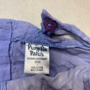 Girls Pumpkin Patch, vintage lightweight cotton top, discolouration, FUC, size 1,  