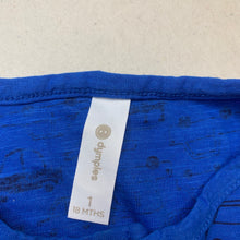 Load image into Gallery viewer, Boys Dymples, cotton henley t-shirt / top, EUC, size 1,  