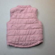 Load image into Gallery viewer, Girls Anko, pink puffer vest / sleeveless jacket, EUC, size 0,  