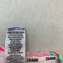 Load image into Gallery viewer, Girls Tradie, Frosty Fruits stretchy zip romper, GUC, size 000,  