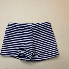 Load image into Gallery viewer, Boys purebaby, striped swim shorts, elasticated, EUC, size 0,  