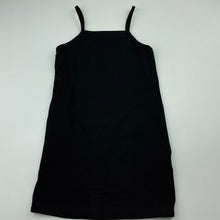 Load image into Gallery viewer, Girls SHEIN, black stretchy casual dress, GUC, size 3, L: 51cm